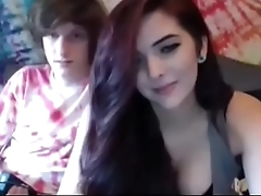 teen couple fuck on webcam