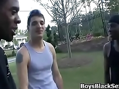 Blacks On Boys - Hardcore Gay Fuck Scene Video 19