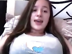 Cute Camgirl on Webcam